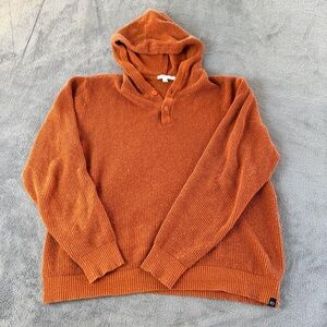 Threads 4 Thought Men's Rust Hooded Sweater